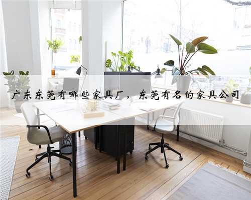 广东东莞有哪些家具厂，东莞有名的家具公司