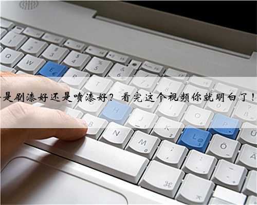 <b>【#晨阳水漆 家装小课堂】墙面装修是刷漆好还是喷漆好?看完这个视频你就明</b>
