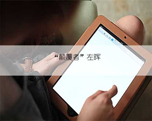 “颠覆者”左晖