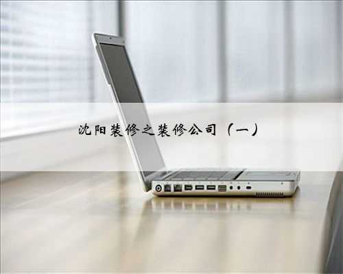 沈阳装修之装修公司(一)