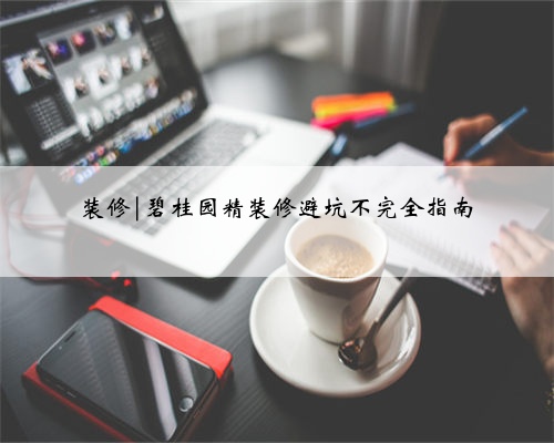 <b>装修|碧桂园精装修避坑不完全指南</b>