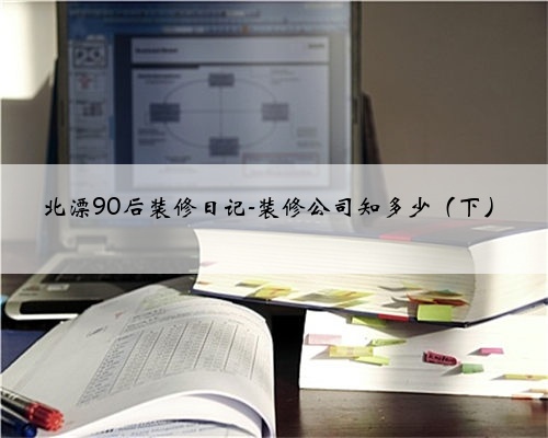 <b>北漂90后装修日记-装修公司知多少（下）</b>