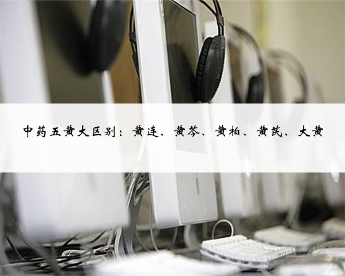 中药五黄大区别：黄连、黄芩、黄柏、黄芪、大黄