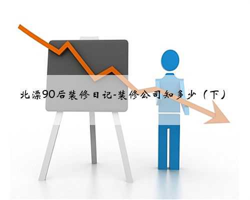 北漂90后装修日记-装修公司知多少（下）