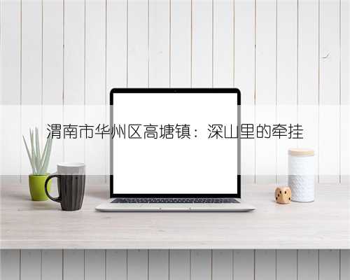 渭南市华州区高塘镇：深山里的牵挂