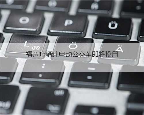 福州15辆纯电动公交车即将投用