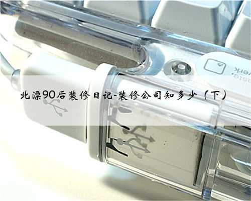 北漂90后装修日记-装修公司知多少（下）